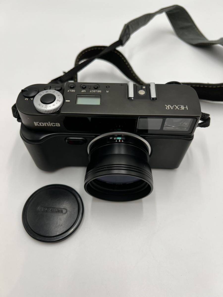 Konica HEXAR Body 35mm f/2.0 ブラック コニカ ヘキサー コンパクト フィルムカメラ #Earth93の画像2