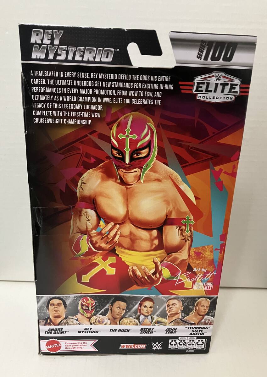 WWE Mattel Elite Rey Mysterio Jr レイ・ミステリオ・ジュニア マテル WWF WCW プロレスフィギュア_画像2
