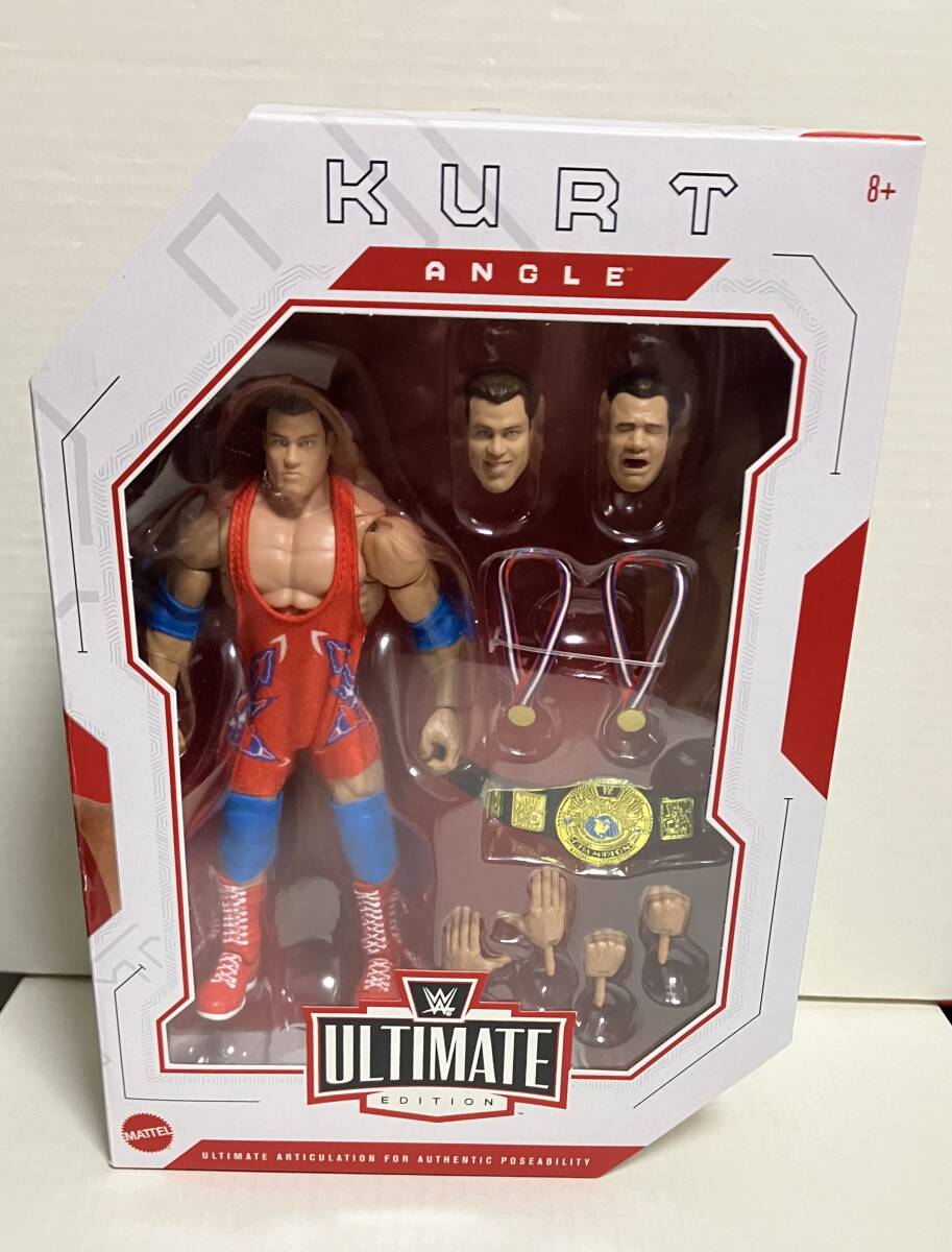 WWE Mattel Elite Ultimate Kurt Angle カート・アングル マテル プロレスフィギュア WWF 新品未開封の画像1