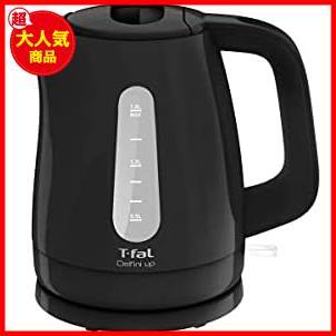 コストコ ティファール T-fal KO1738JP 電子ケトル デルフィニアップ 1.8L ブラック