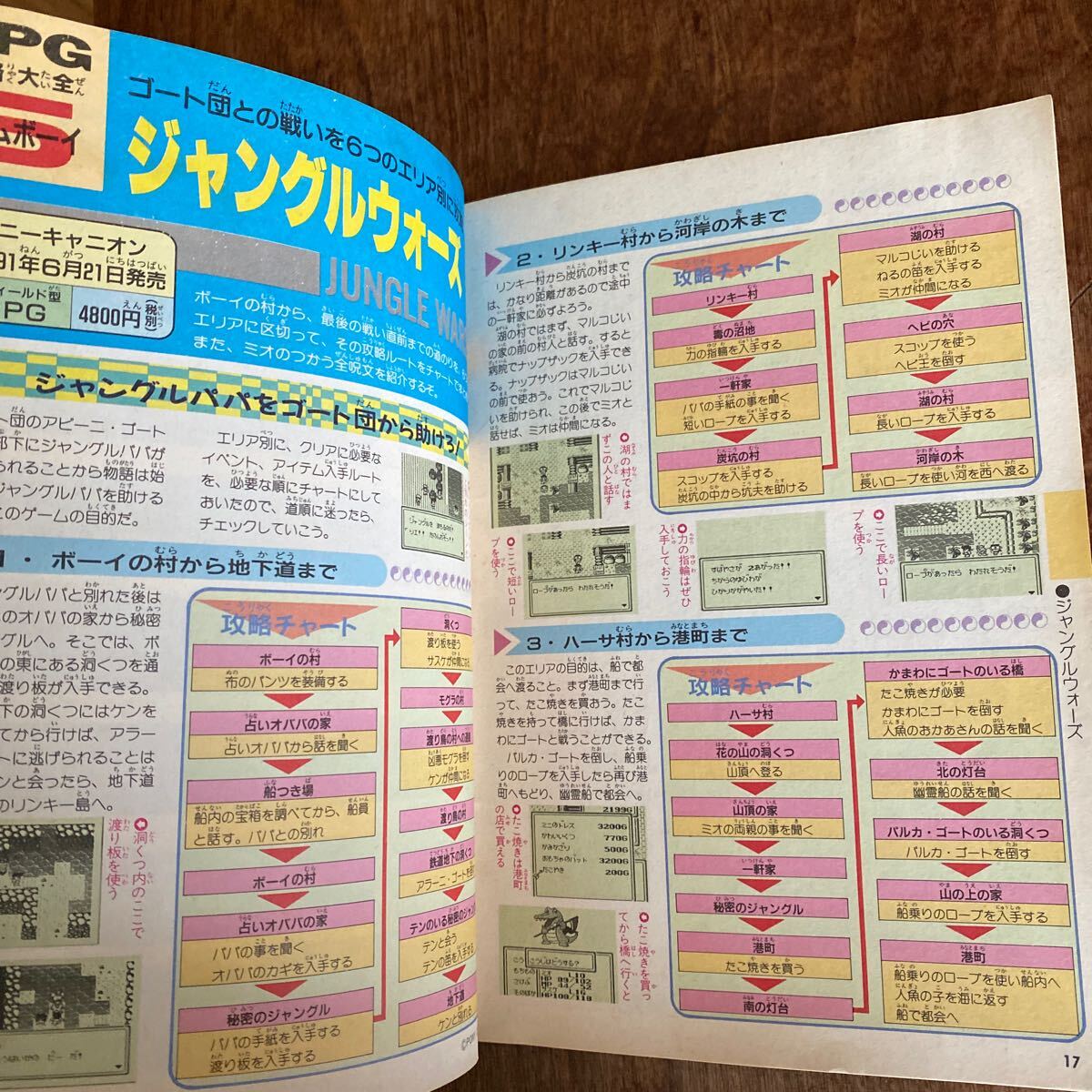 RPG攻略大全 91年6〜8月編 ファミリーコンピュータマガジン10月4日号特別付録 ファミコン スーパーファミコン ゲームボーイの画像7