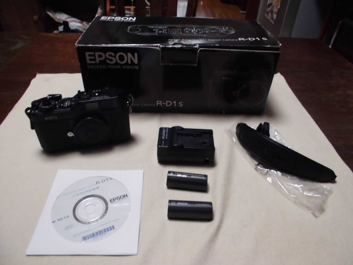 エプソン EPSON R-D1s ライカ M マウント レンジファインダー デジタルカメラ 元箱他の画像1