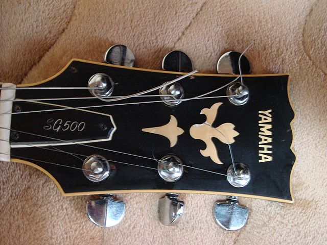 ジャンク YAMAHA SG500 高中正義/サンタナの画像6