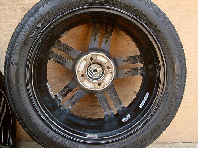  free shipping!GP5 Fit removed blapo real mi&19 year made 185/55R16 Yokohama * BluEarth GT/ used 4ps.@SET6.5J+52PCD1004 hole Shuttle / Vitz 