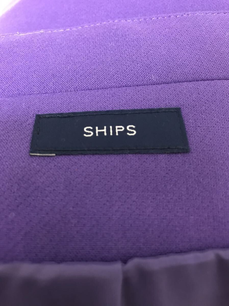  Ships SHIPS высокий талия кнопка юбка лиловый длинная юбка 38 20627