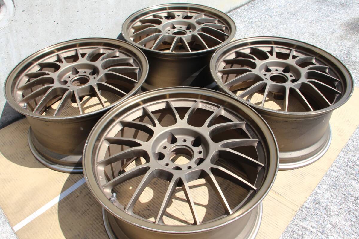 １０００円から売り切り♪人気のRAYS♪ボルクレーシング♪SE37K♪軽量FORGED♪ブロンズカラー♪VOLK RACING♪ドリ車や競技車などに♪の画像3