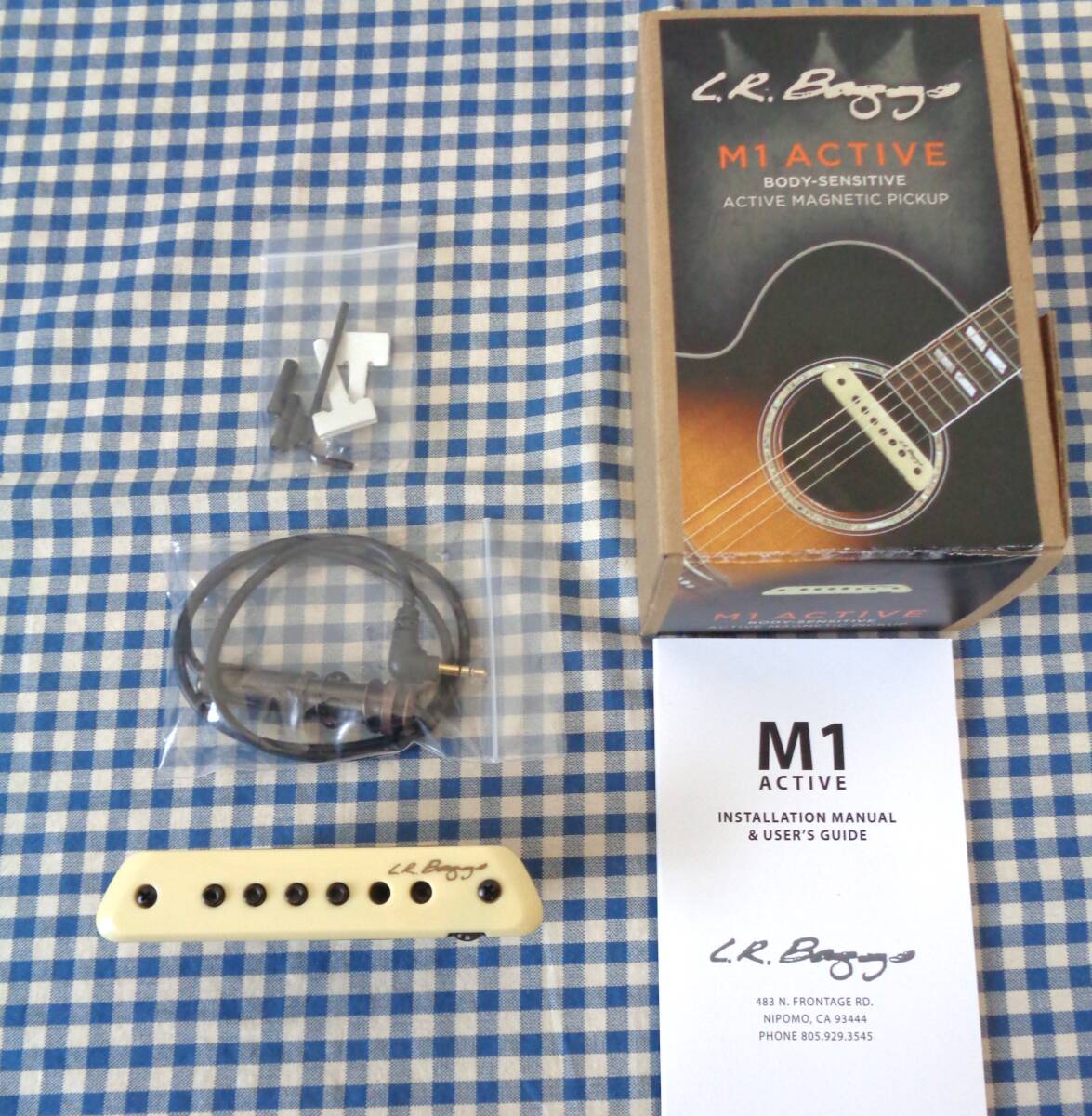 L.R.baggs M1 Active アコースティックギター用 ピックアップ の画像1