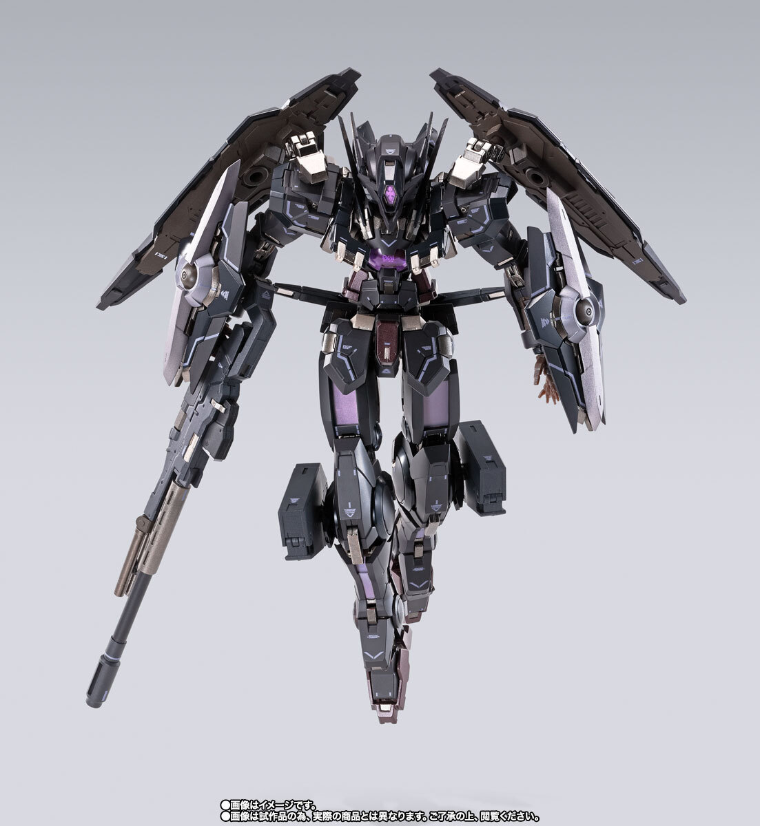 新品即決！METAL BUILD ガンダムアストレアTYPE-Xフィンスターニス◎輸送箱未開封 伝票跡なし GUNDAM ASTRAEA TYPE-X FINSTERNIS_画像5