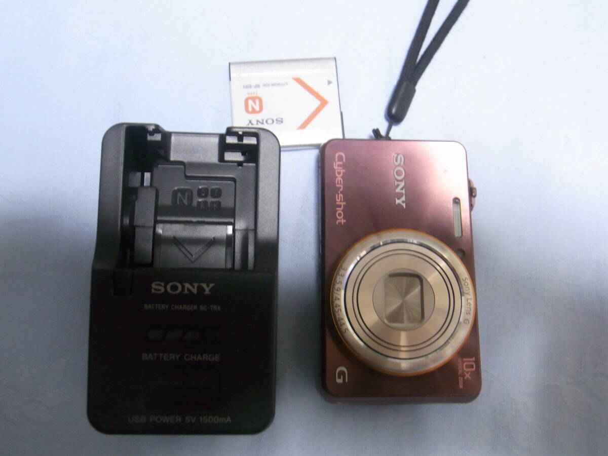 コンデジ SONY Cyber-shot DSC-WX100 動作品　サイバーショット　ソニー　デジカメ　10倍ズーム　カメラ　デジタルスチールカメラ