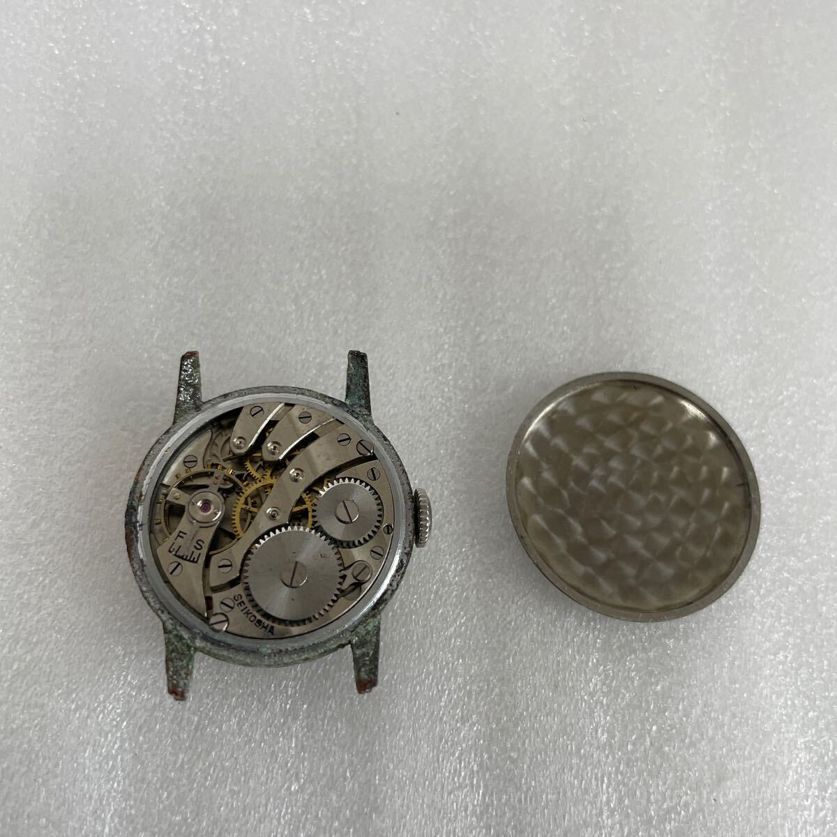 アンティーク　手巻き 腕時計 SEIKO CHRONOMETER 不動品_画像7