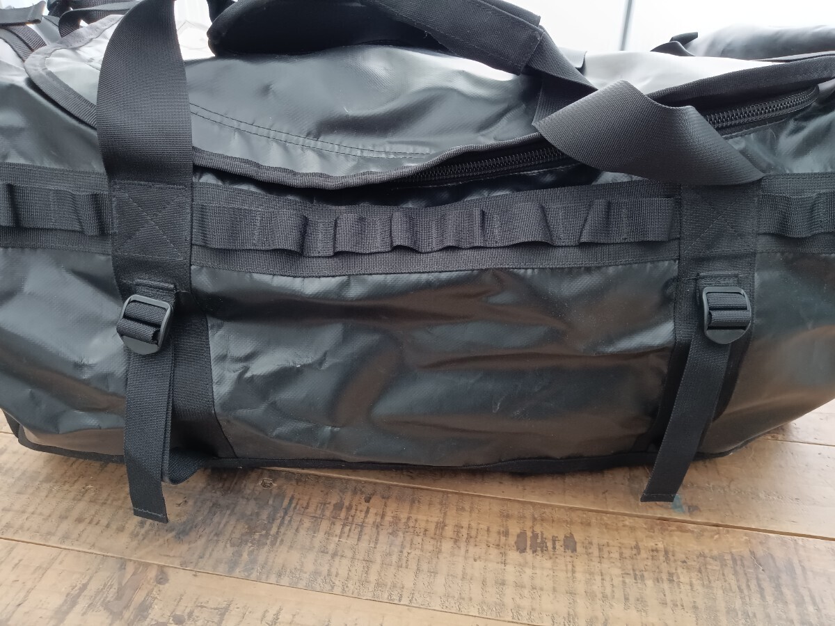 #248 THE NORTH FACE ノースフェイス BASE CAMP DUFFEL ボストンバック リュック バックパック L/95L 黒の画像4