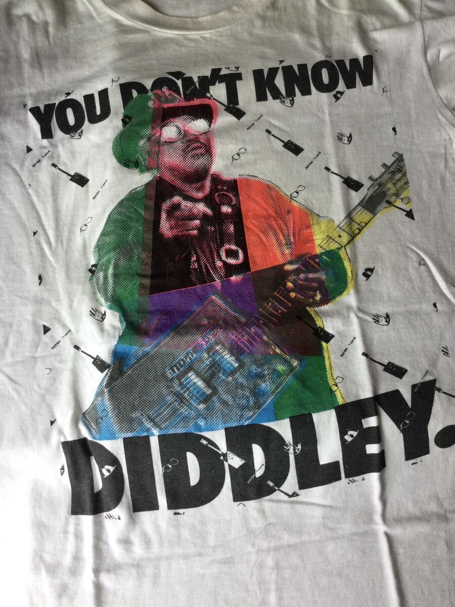 3000円〜 USED ビンテージ 80s 90s ボ・ディドリー Bo Diddley NIKE Tシャツ ロックT 80年代 90年代 アート RAP TEE USA製 アメリカ製の画像2