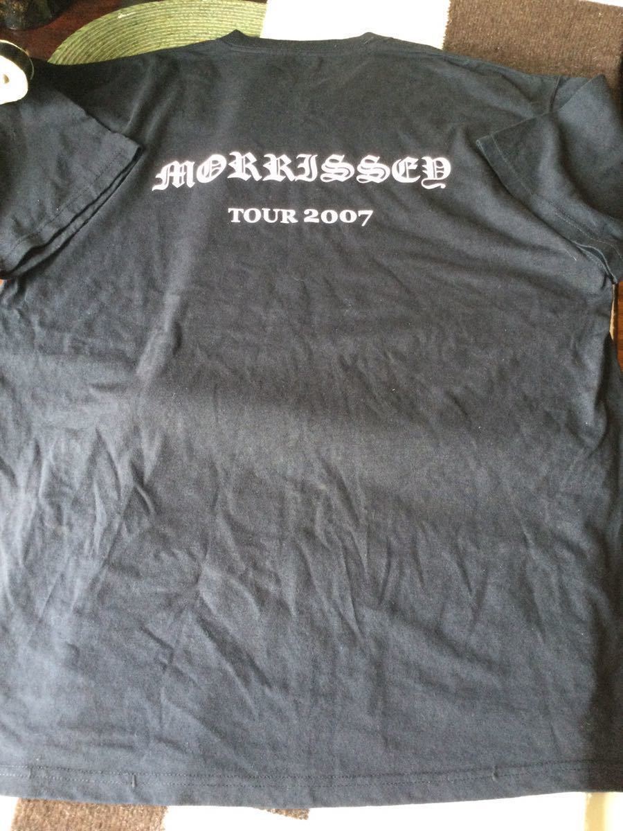 3000円〜 ビンテージ USED 2007年 00s 00年代 MORRISSEY モリッシー ツアー Tシャツ 半袖 XL ロック バンド アートの画像1