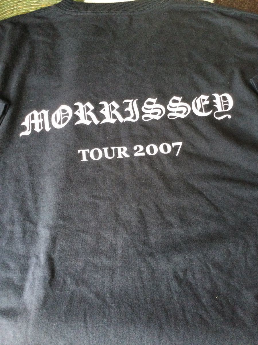 3000円〜 ビンテージ USED 2007年 00s 00年代 MORRISSEY モリッシー ツアー Tシャツ 半袖 XL ロック バンド アートの画像2