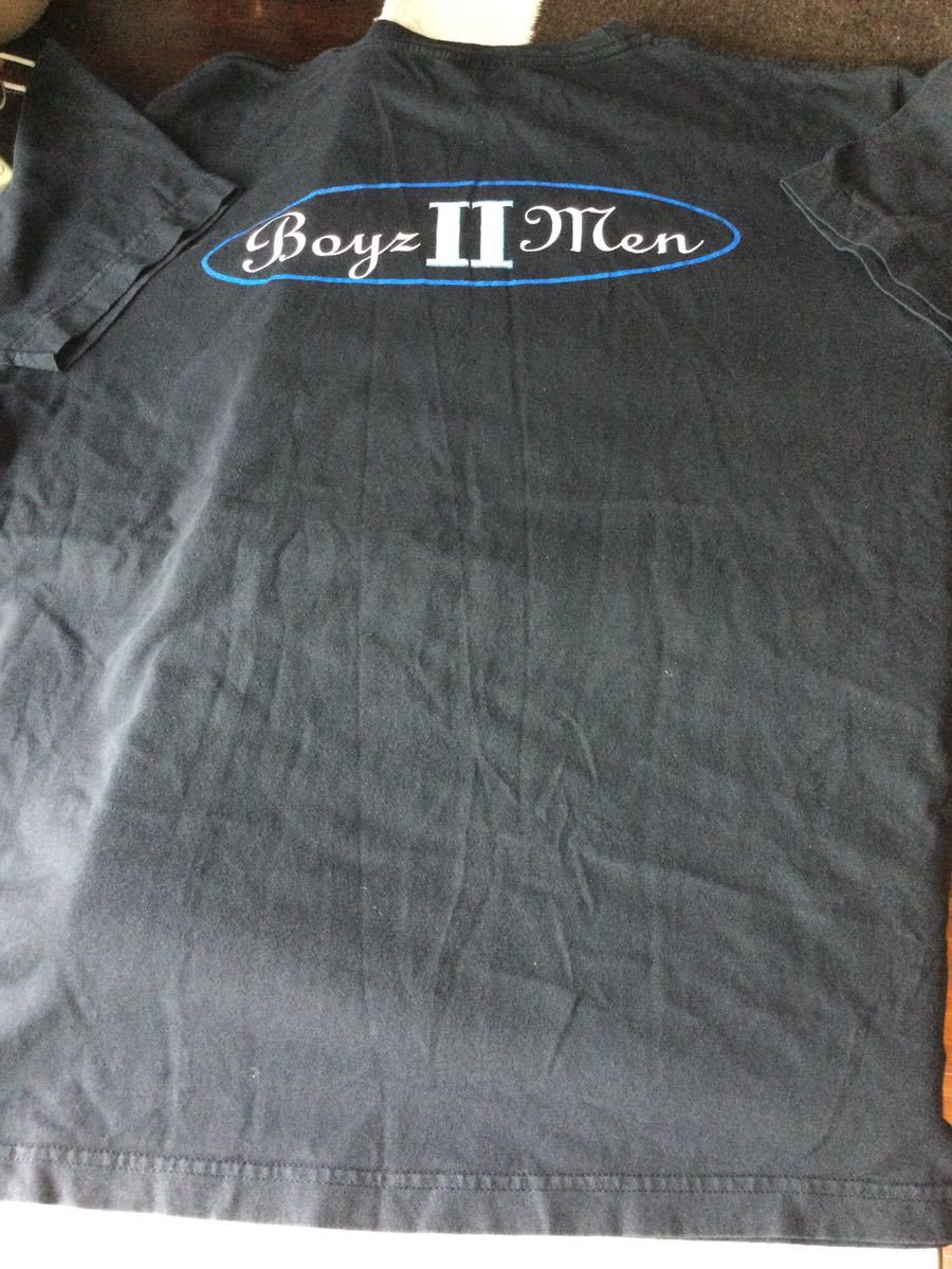 3000円〜 USED ビンテージ 00s Boyz II Men ボーイズ・トゥ・メン Tシャツ XL 00年代 アート ラップ R&B vintage t shirt TEEの画像3