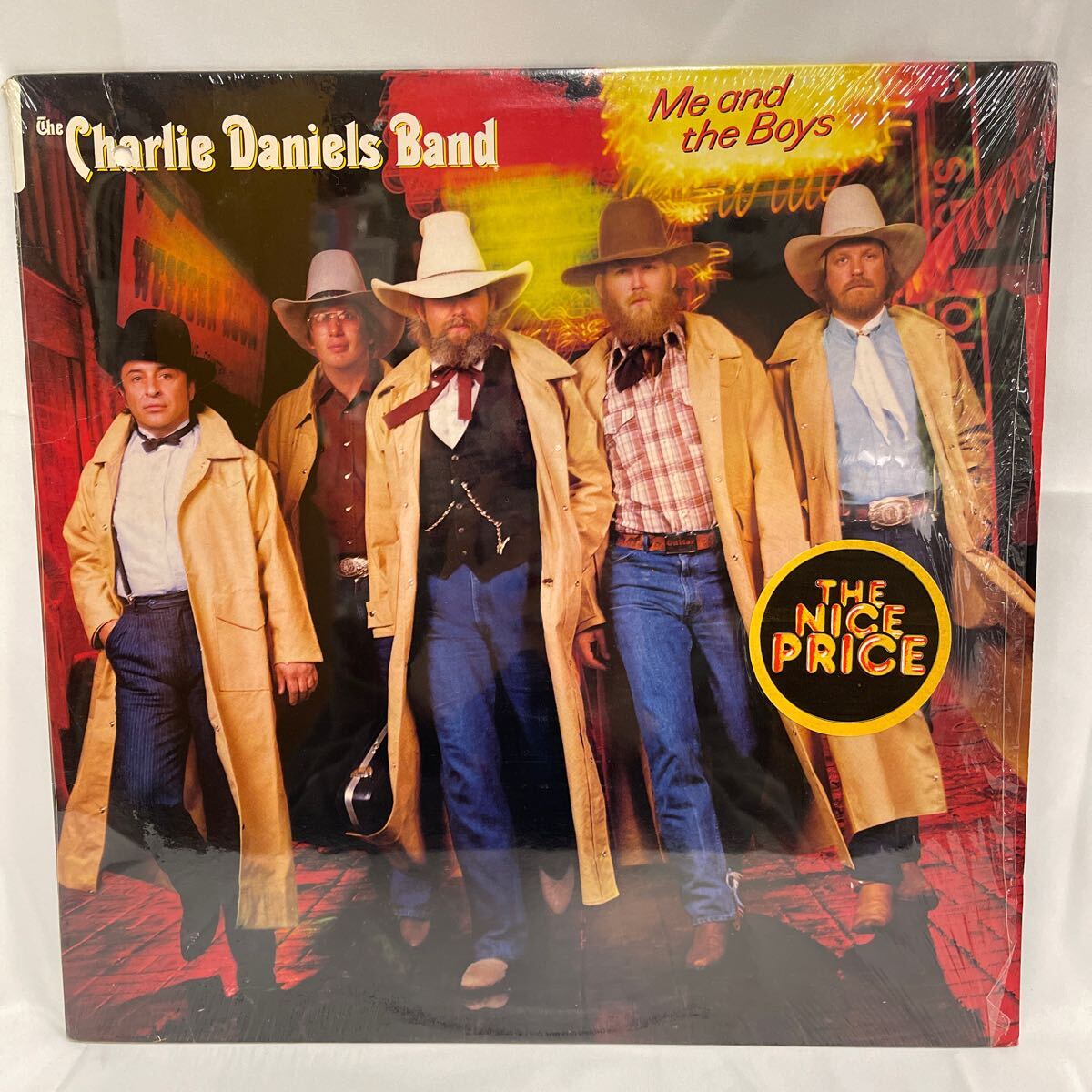 40405N 12inch LP★THE CHARLIE DANIELS BAND /ME AND THE BOYS ★39878_画像1