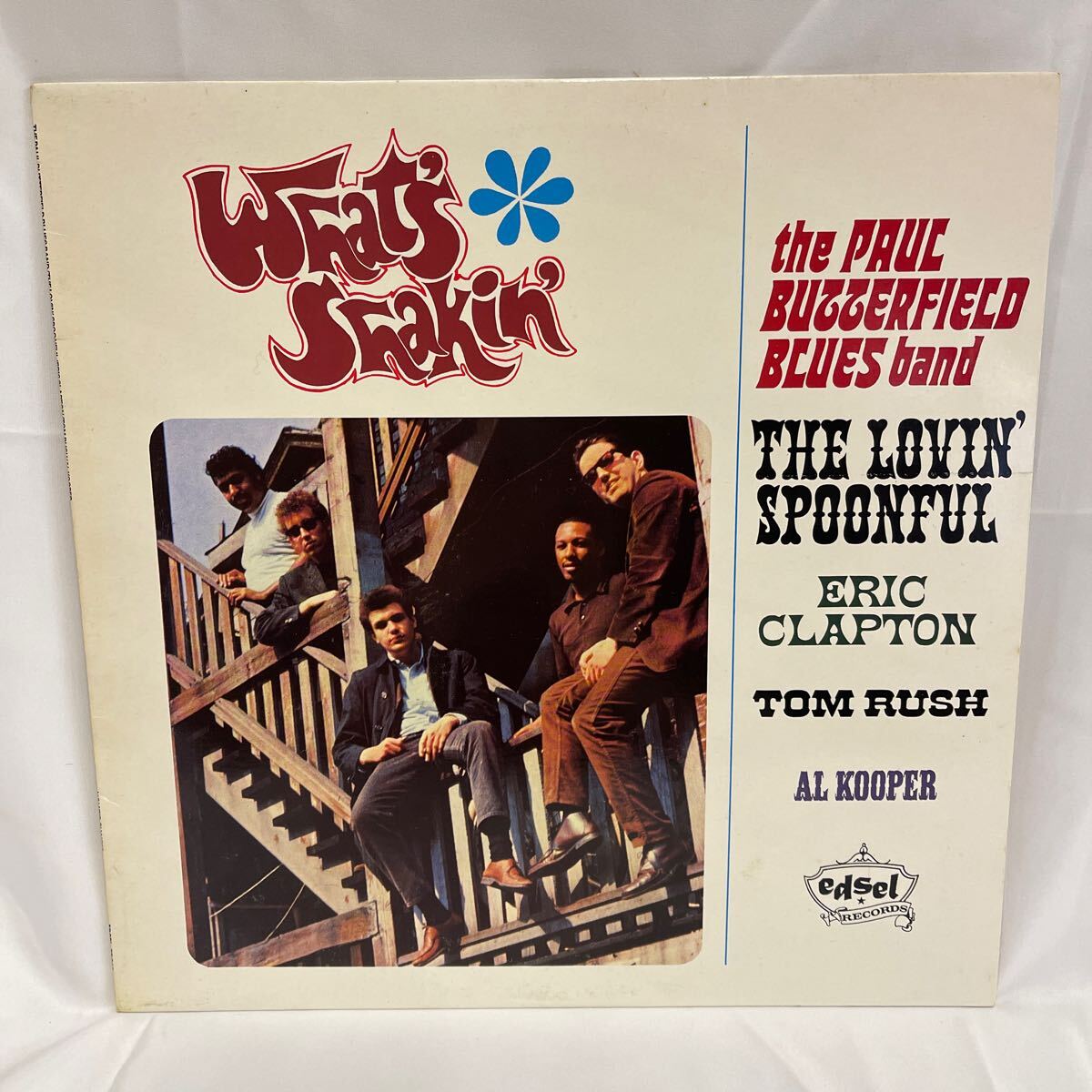 40406N 12inch LP★THE PAUL BUTTERFIELD BLUES BAND THE LOVIN' SPOONFUL ERIC CLAPTON TOM RUSH AL KOOPER /WHAT'S SHAKIN★ED249の画像1