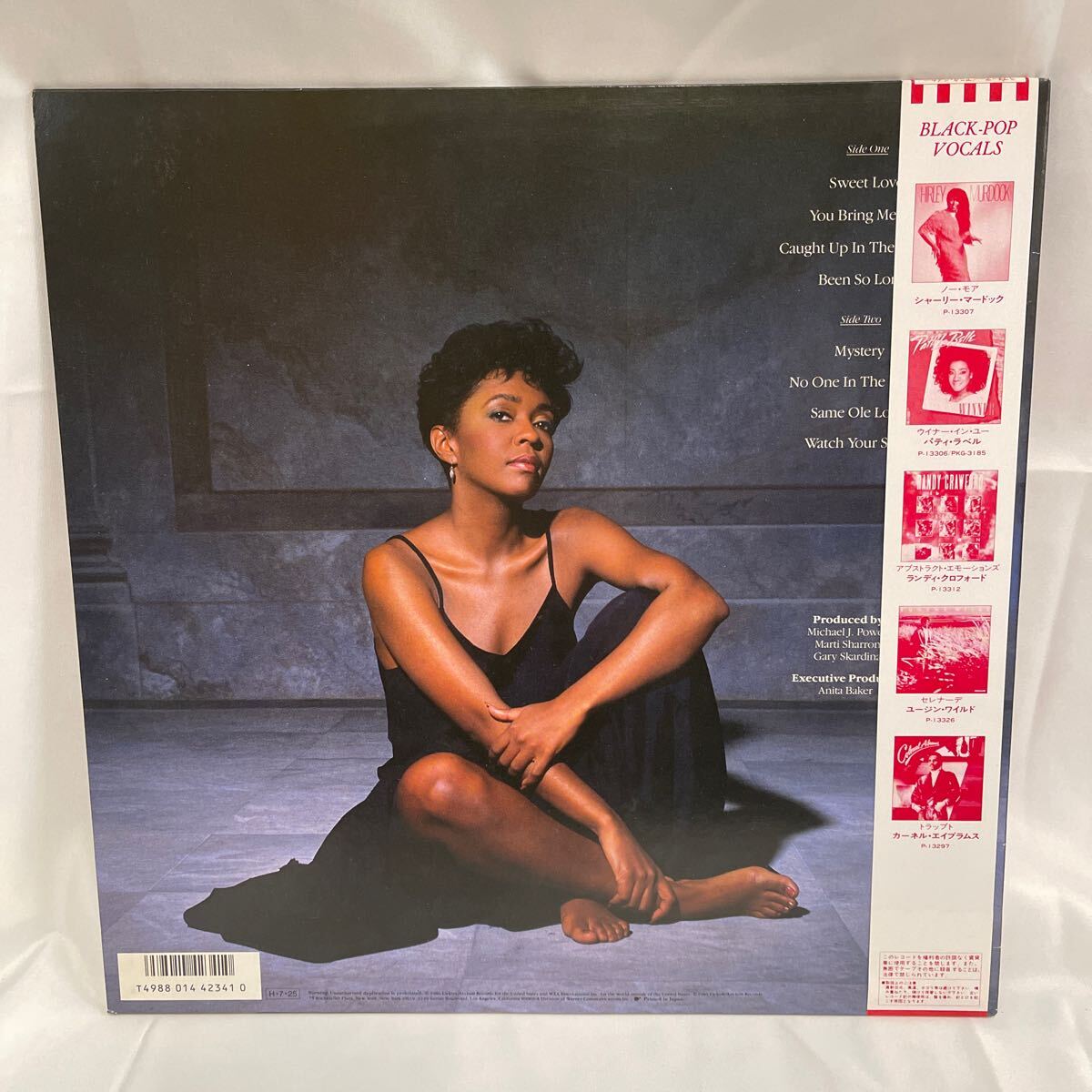 40415N 帯付12inch LP★アニタベイカー ANITA BAKER /ラプチュアー RAPTURE★P-13330の画像2