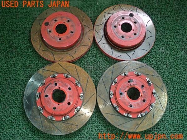 3UPJ=13250302]インプレッサ WRX-STi(GVB C型)純正 brembo ブレンボ キャリパー ローター セット 6POT 4POT 中古の画像4