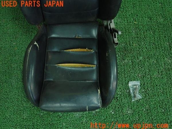 3UPJ=10600644]三菱ジープ(J55(改))J50系 Jeep キャンバストップ 助手席 左席 リクライニング レザーシート ジャンクの画像2