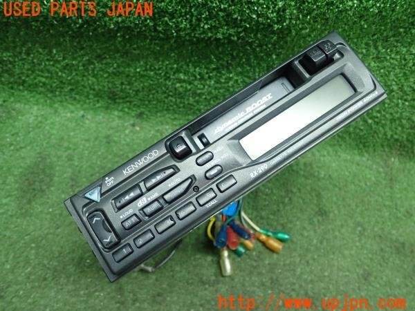 3UPJ=12360518]KENWOOD ケンウッド テープデッキ RX-290 カセットレシーバー プレーヤー 1DINオーディオ 中古_画像5