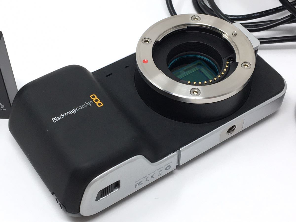 Blackmagic Design シネマカメラ Blackmagic Pocket Cinema Camera マイクロフォーサーズマウント MFT フルHD対応の画像3