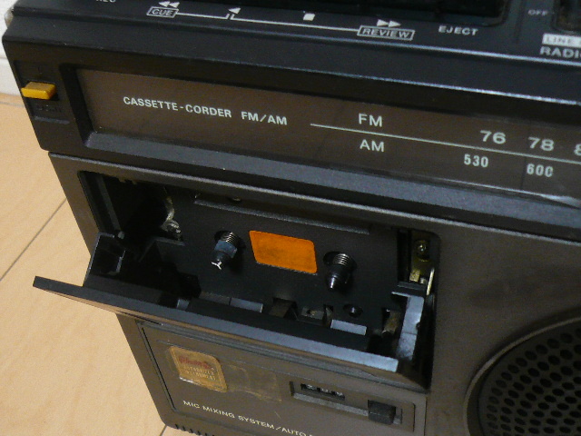 レトロ! SONY ソニー CF-1980 AM/FM ラジオカセットコーダー アンティーク!