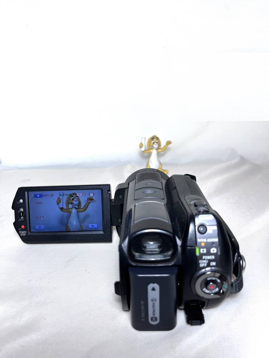 ★ジャンク SONY ソニー HANDYCAM ハンディカム デジタルHDビデオカメラレコーダー HDR-SR12＋バッテリーチャージャーの画像5