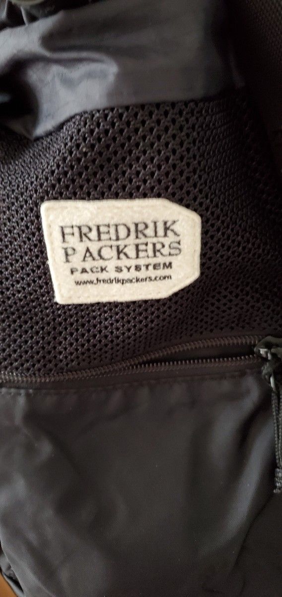 FREDRIKPACKERS2ウェイトートバック巾着バック ショルダーバッグ ブラック