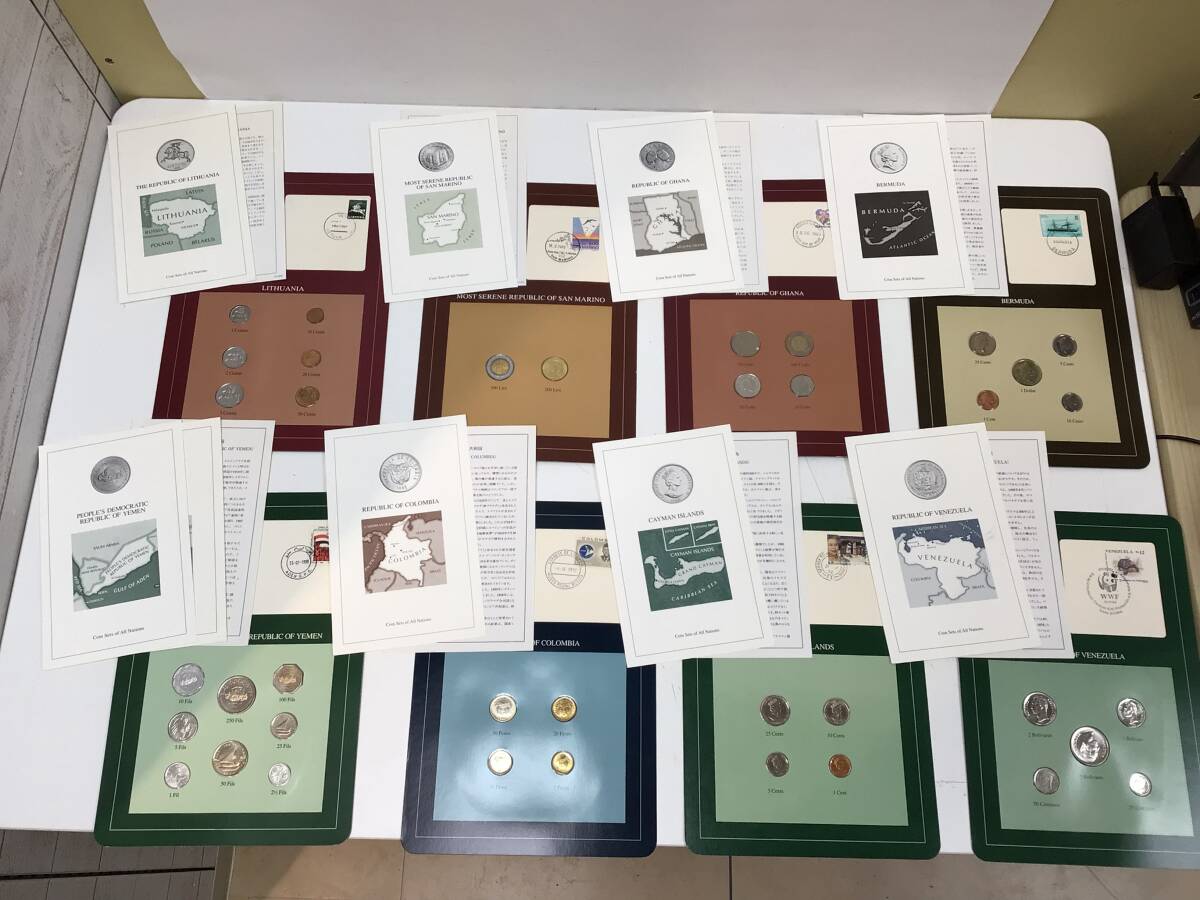 3240■COIN SETS OF ALL NATIONS 世界の国々のコインセット VOLUME ボリューム 5 フランクリンミント 30セットの画像4