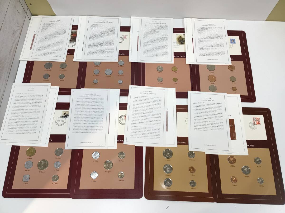 3238■COIN SETS OF ALL NATIONS 世界の国々のコインセット VOLUME ボリューム 3 フランクリンミント 32セットの画像2