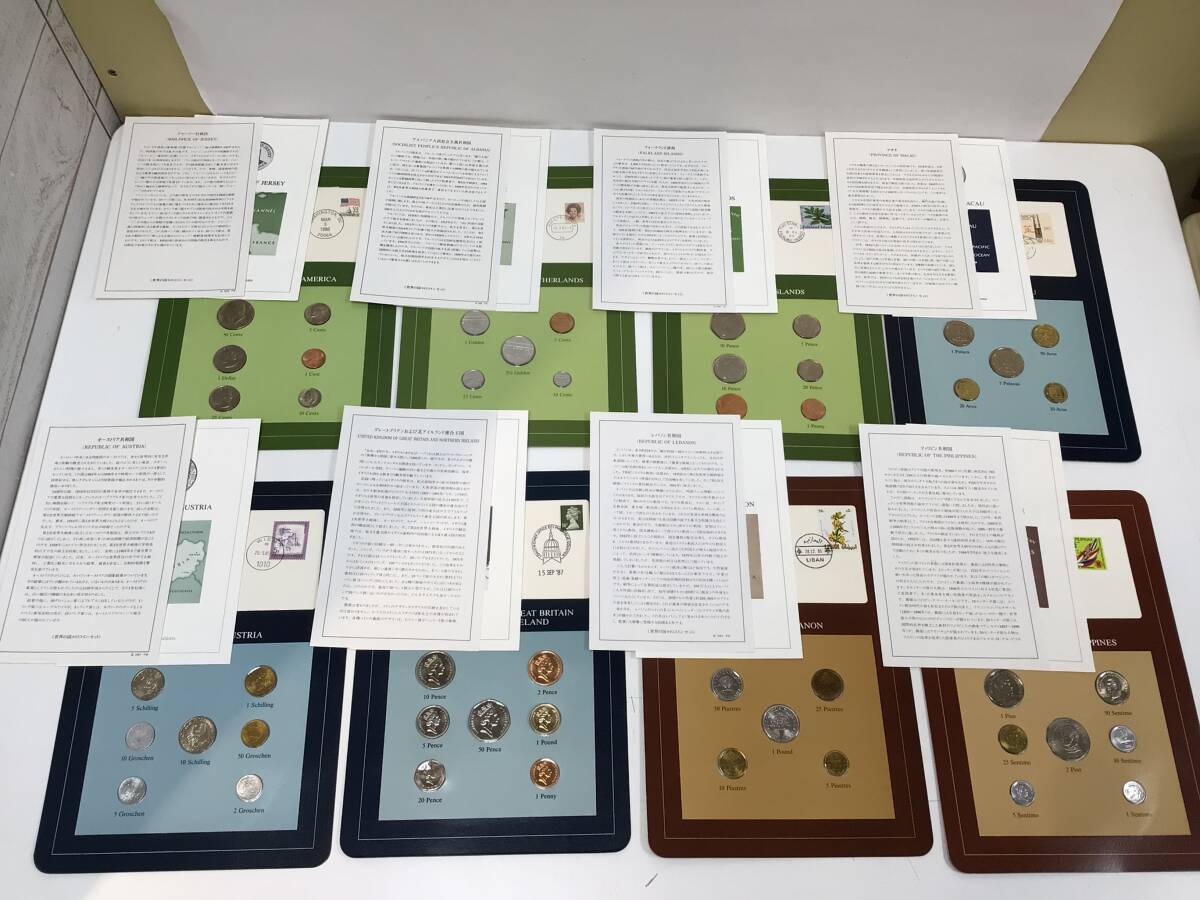 3237■COIN SETS OF ALL NATIONS 世界の国々のコインセット VOLUME ボリューム 2 フランクリンミント 30セットの画像4