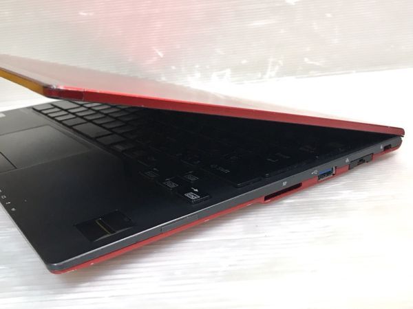 [Windows11] 13.3型 軽量モバイル 富士通 LIFEBOOK U938/S サテンレッド (Celeron 3965U 2.2GHz/4GB/SSD 128GB/Wi-Fi/Webカメラ)[361601-]_画像8