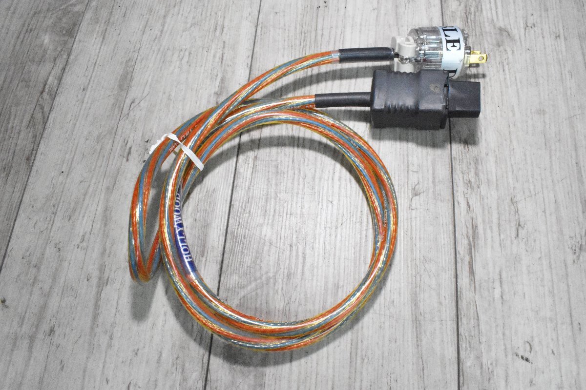 ◇p1501 中古品 DIVAS CABLE ディーバスケーブル 電源ケーブル 14-4CT 1.5ｍ/Real Audio Control リアルオーディオコントロール X-1.1_画像2