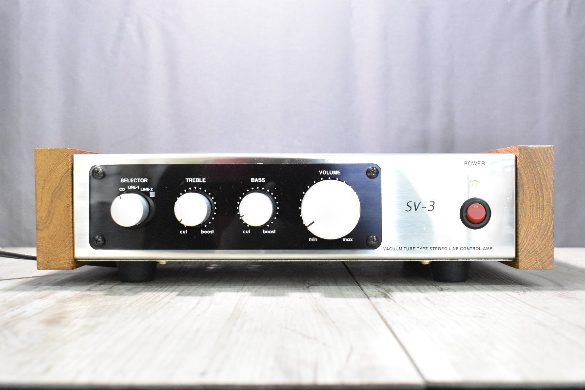 ◇p1691 ジャンク品 SUNVALLEY ADVANCE サンバレー プリアンプ SV-3の画像2