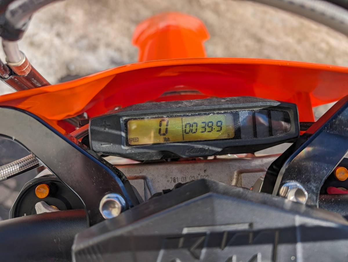 KTM １５０XC-W ２０１９年 ローダウン 札幌発 ３９．９時間の画像3