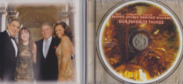 CD　★Tony Bennett Charlotte Church Placido Domingo Vanessa Williams Our Fav　輸入盤　(Sony Classical SK 89468)_画像2