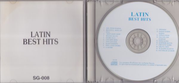 CD　★Gold Box Latin Best Hits　輸入盤　(SG-008)　_画像2
