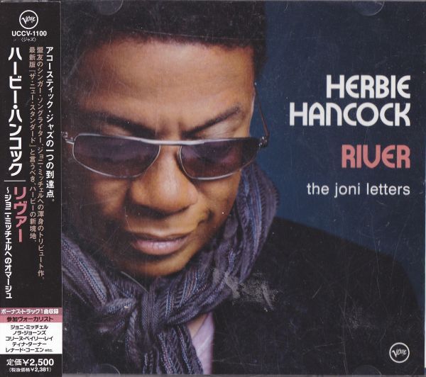 CD　★Herbie Hancock River: The Joni Letters　国内盤　(Verve Records UCCV-1100)　帯付_画像1