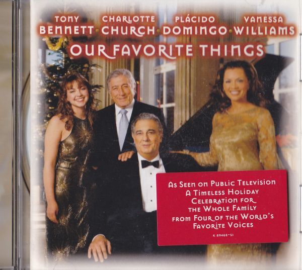 CD　★Tony Bennett Charlotte Church Placido Domingo Vanessa Williams Our Fav　輸入盤　(Sony Classical SK 89468)_画像1