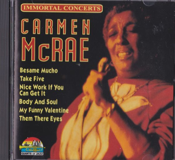 CD　★Carmen McRae Carmen McRae　輸入盤　(Giants Of Jazz CD 53323)_画像1
