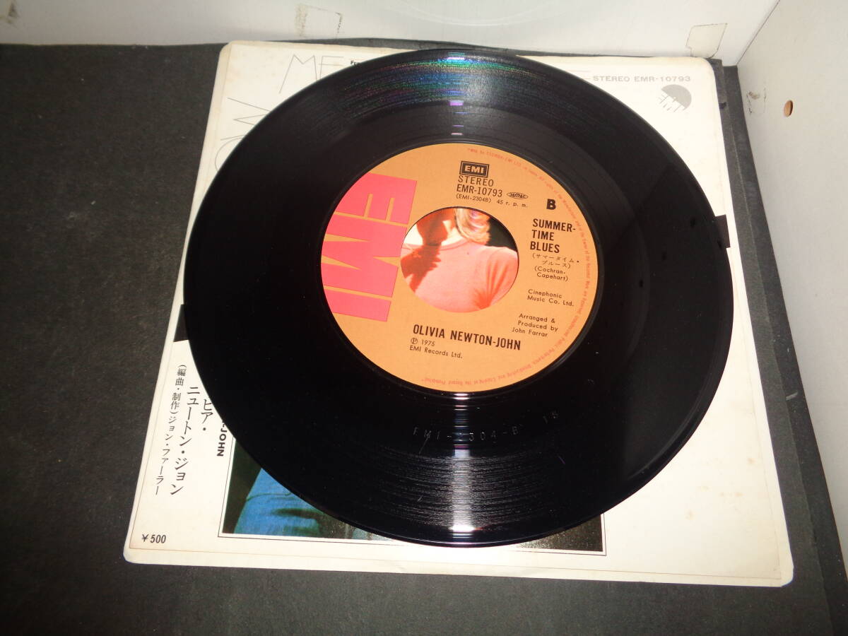 フォロー・ミー　サマータイム・ブルース　オリビア・ニュートン・ジョン　EP盤　シングルレコード　同梱歓迎　V308_画像4