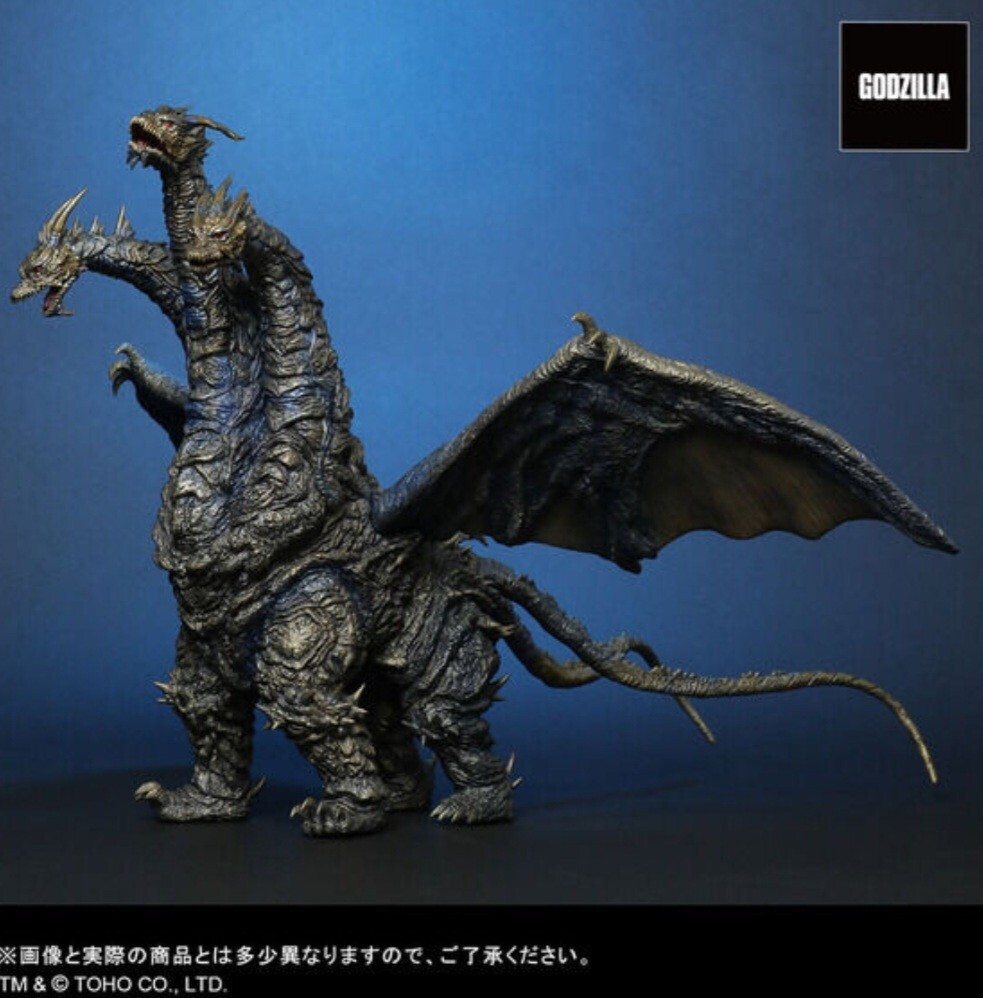 【本体未開封品】東宝大怪獣 FAVORITE SCULPTORS LINE カイザーギドラ ファイナルバトルVer. 送料無料の画像3