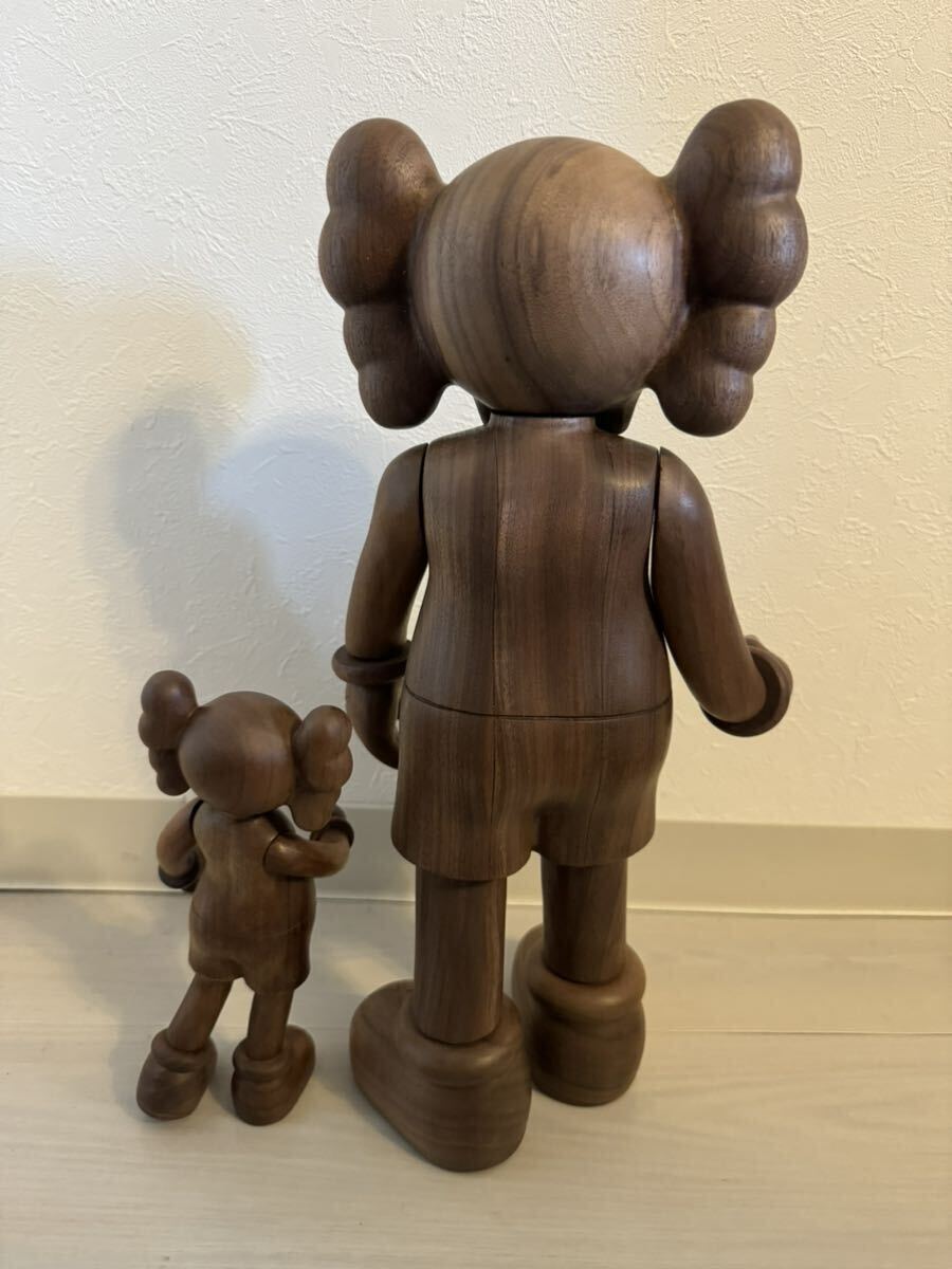 KAWS Good Intentions Wood Sculpture 38cm