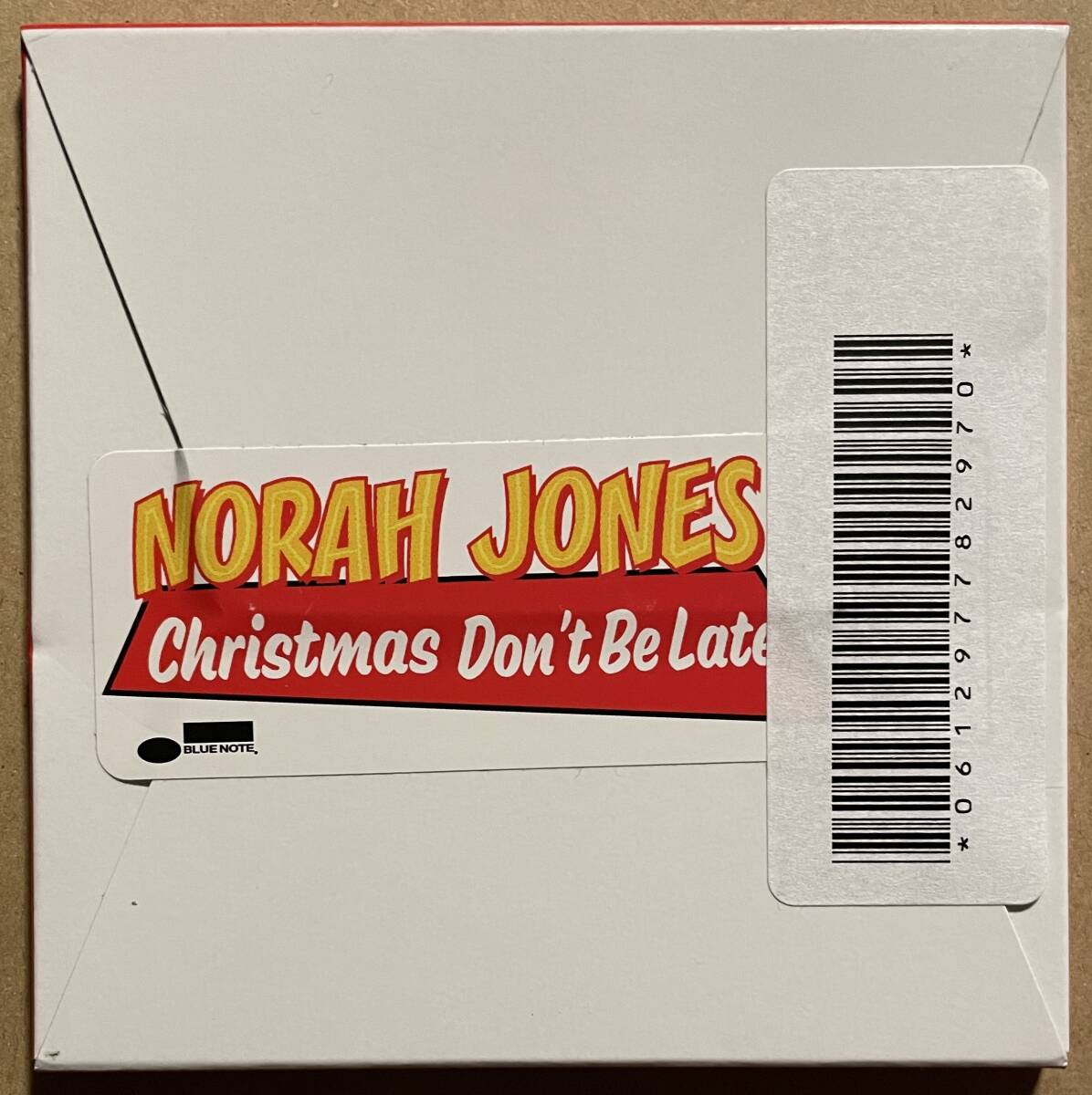 新品 Norah Jones Christmas Don’t Be Late 3インチ・バイナル アナログ盤 2021年 RSD Black Friday 限定2000枚 ノラ・ジョーンズ_画像2