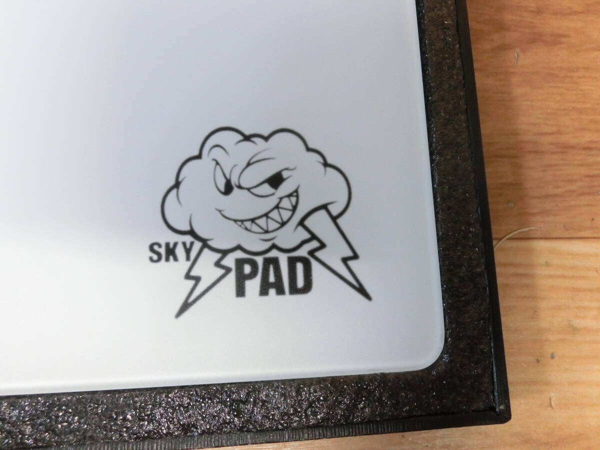 SkyPAD 3.0 XL ゲーミングガラスマウスパッド ロゴ ゲーミングマウス最適 特殊ガラス ラージサイズ XL ホワイト_画像6