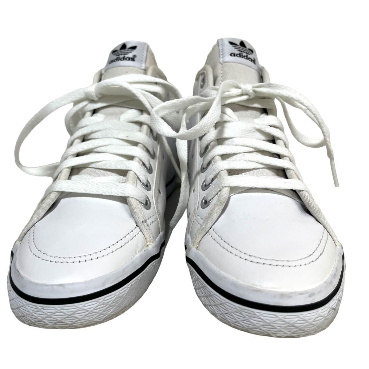 [ condition excellent ]adidas( Adidas ) Originals HONEY UP W D65966 leather is ikatto sneakers do white 24.5cm