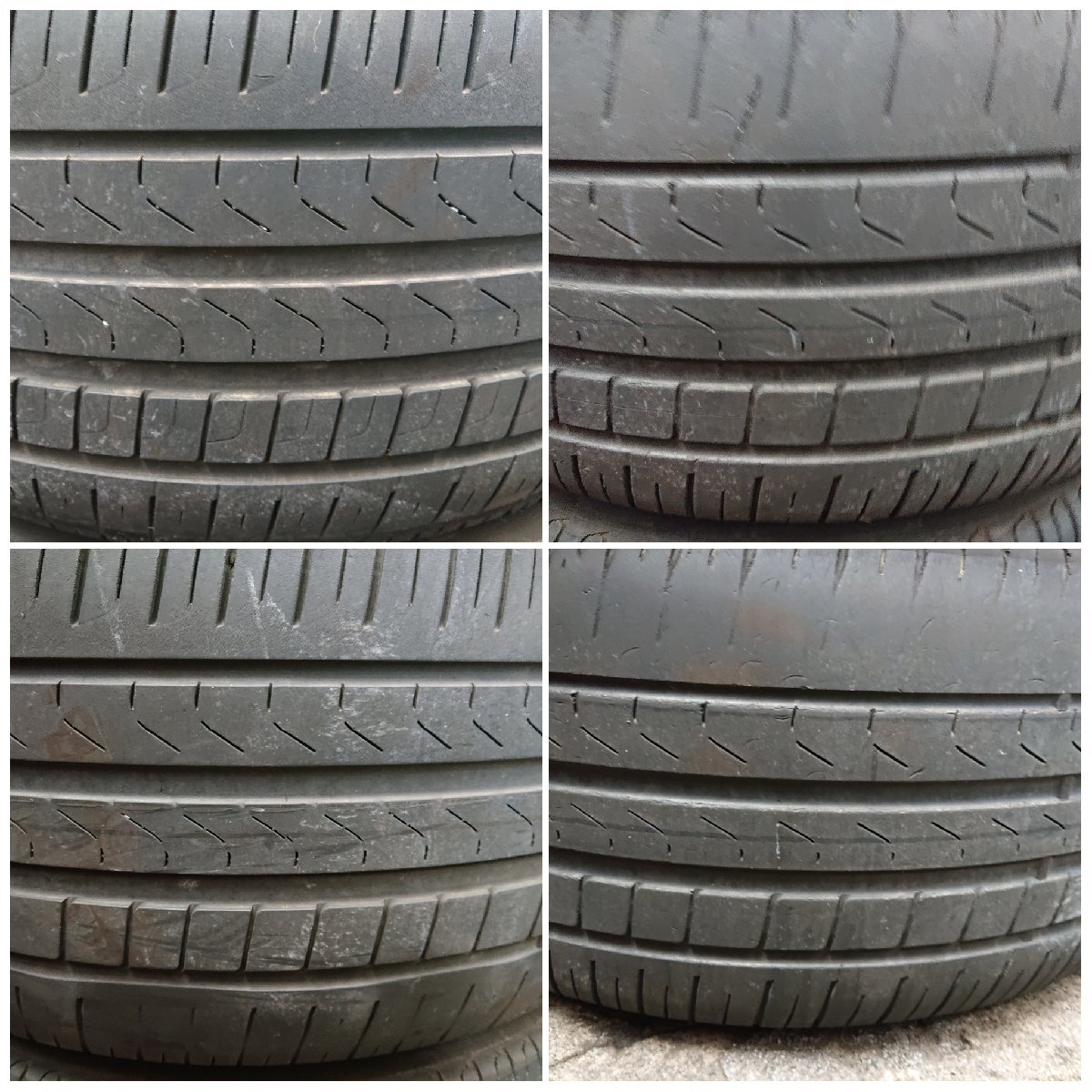 ★中古品★BMW X5 Mスポーツ F15 純正ホイール255/50R19　285/45R19 19インチ4本 10J/9J 5H PCD120 +21/+37【他商品と同梱歓迎_画像2