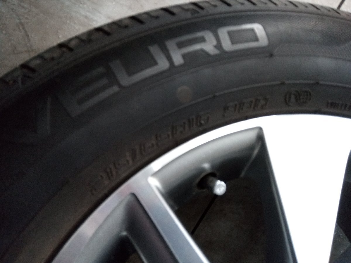 ★中古品★トヨタ 20系 アルファード ヴェルファイア 純正 16インチ 114.3-5H 6.5J +33 DUNLOP 215/65R16【他商品と同梱歓迎】_画像7