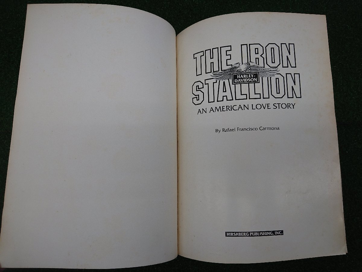 ★中古品★ハーレーダビッドソン THE IRON STALLION AN AMERICAN LOVE STORY 洋書 英語 ハードカバー【他商品と同梱歓迎】_画像7